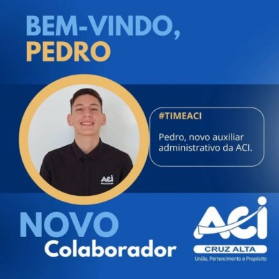 Bem-vindo, Pedro! Nosso Novo Auxiliar Administrativo